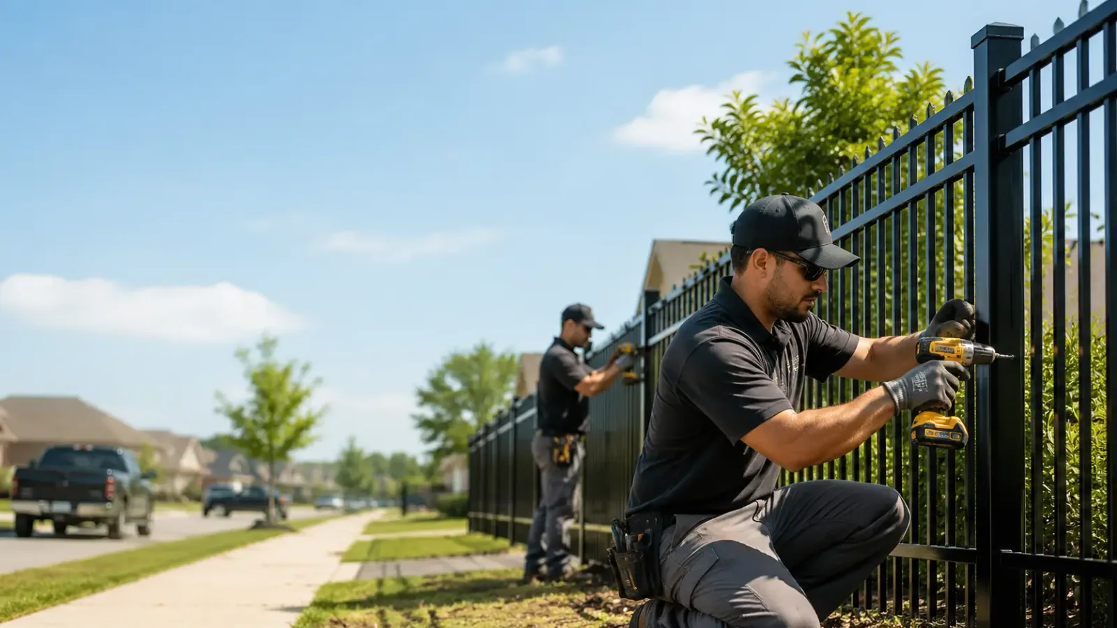 Metal Fence Installation in Doylestown, OH